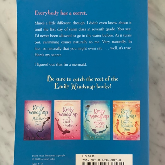NY Times Best Seller Liz Kessler Mermaid books - Picture 3 of 7